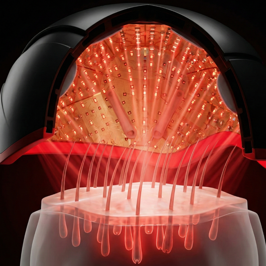 Whizzhop™ Laser Hair Growth System Elite – Advanced Red Light Therapy Device for Scalp Care