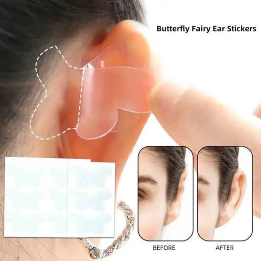 Whizzhop™ Elf Ear Stickers Silicone Patches Tape Cosmetics Ears Primer