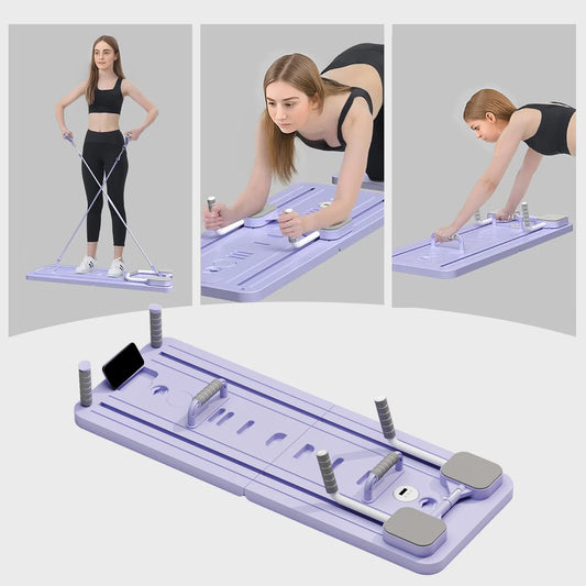 Whizzhop™ Adjustable Pilates and Core Home Workout Board for Ab & Push-up
