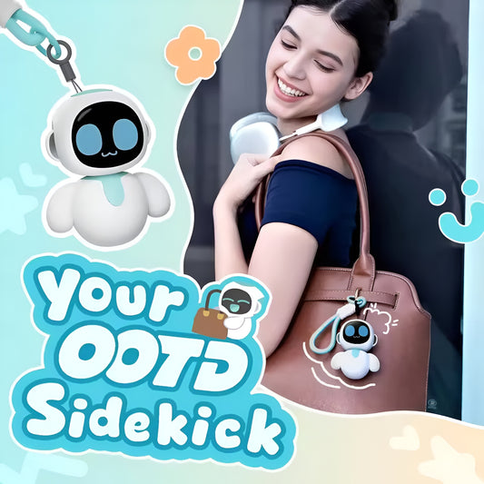 Whizzhop™ Eiliko KI-Charm-Roboter – Intelligentes elektronisches Anhängerspielzeug