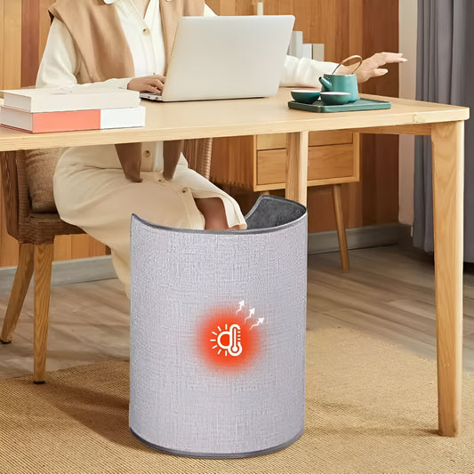 Whizzhop™ Silent Foldable Leg Warmer with Electric Heating & Auto Shut-Off