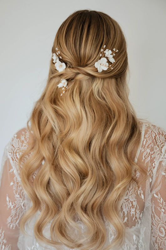 Whizzhop™ Flora Hair Pins | Elegant Styling Clips for Everyday & Special Looks