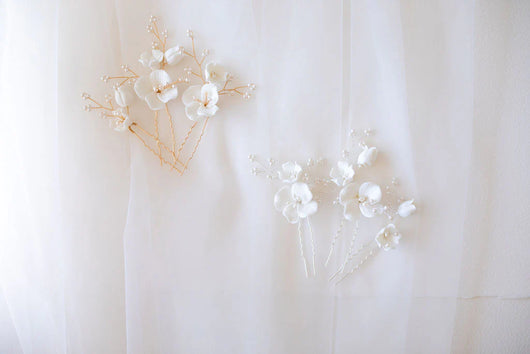 Whizzhop™ Flora Hair Pins | Elegant Styling Clips for Everyday & Special Looks