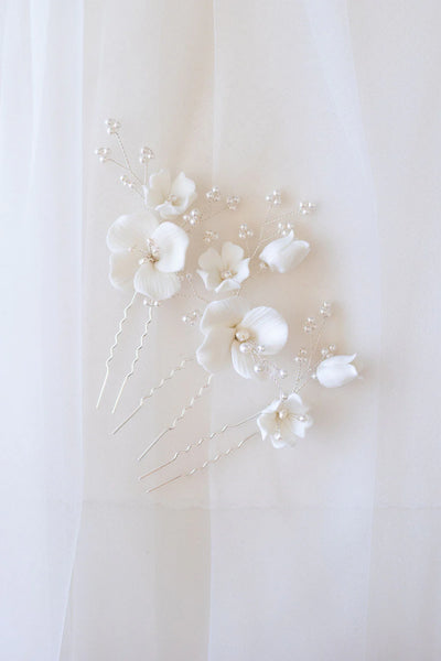 Whizzhop™ Flora Hair Pins | Elegant Styling Clips for Everyday & Special Looks