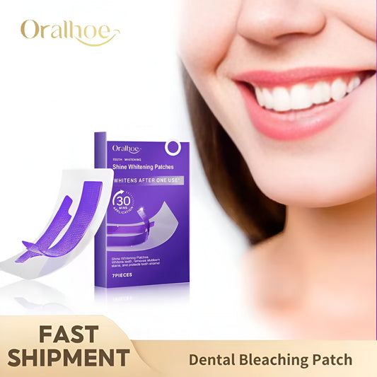 Whizzhop™ Purple Color Correct Whitening Strips for Brighter Looking Teeth