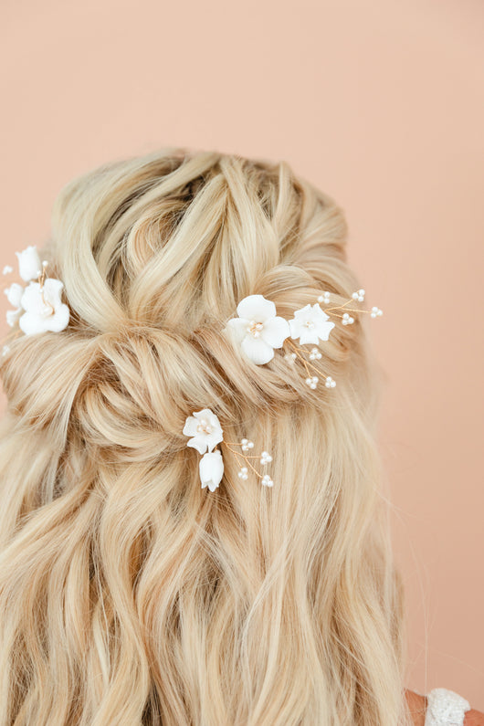 Whizzhop™ Flora Hair Pins | Elegant Styling Clips for Everyday & Special Looks