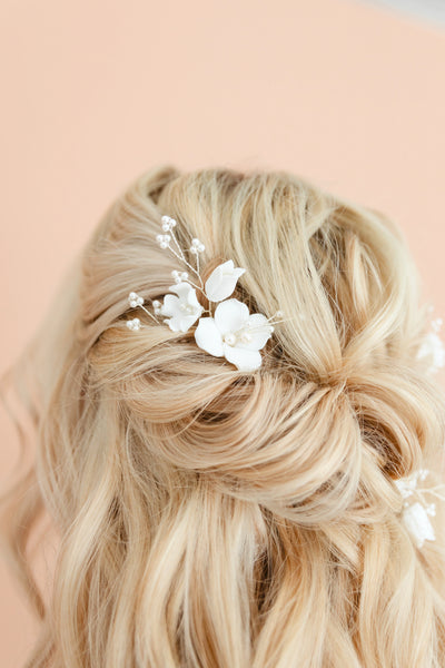 Whizzhop™ Flora Hair Pins | Elegant Styling Clips for Everyday & Special Looks