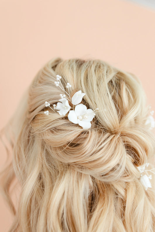Whizzhop™ Flora Hair Pins | Elegant Styling Clips for Everyday & Special Looks