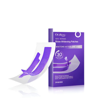 Whizzhop™ Purple Color Correct Whitening Strips for Brighter Looking Teeth