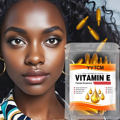 Whizzhop™ Vitamin E Moisturizing Capsules – Hydrating Skin Essence with Squalane and Vitamin C