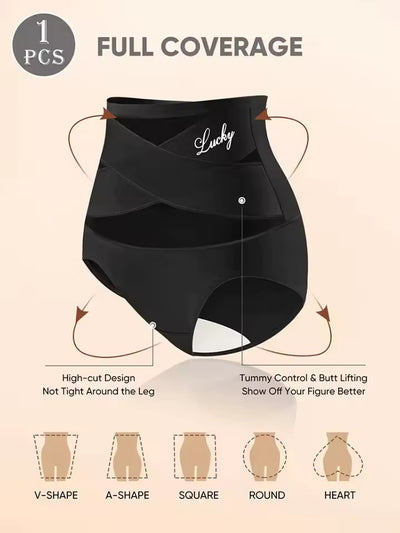 Whizzhop™ Seamless High Waisted Shaping Underwear for Women – Breathable Mesh Design