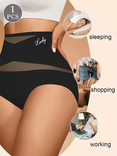 Whizzhop™ Seamless High Waisted Shaping Underwear for Women – Breathable Mesh Design