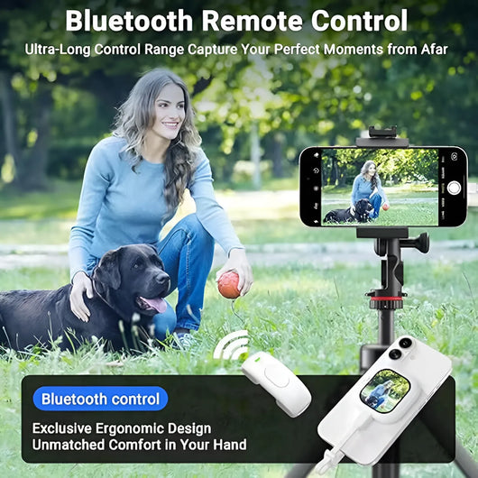 Whizzhop™ Magnetic Back Camera Selfie Monitor Vlogging Live for iPhone
