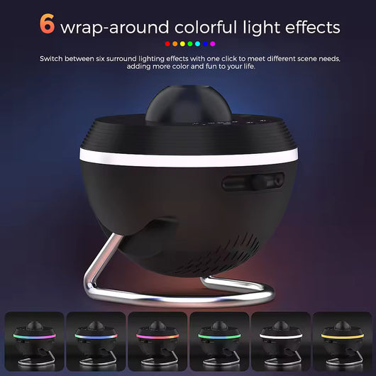 Whizzhop™ Galaxy Projector Night Light 13 in 1 Rotating Space Ball Lamp