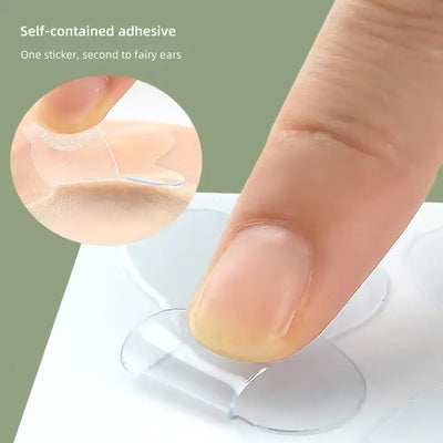 Whizzhop™ Elf Ear Stickers Silicone Patches Tape Cosmetics Ears Primer