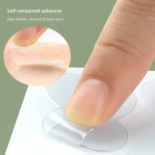 Whizzhop™ Elf Ear Stickers Silicone Patches Tape Cosmetics Ears Primer