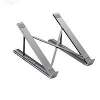 Whizzhop™ Aluminium 8 in 1 USB C Dock Laptop Stand Foldable with Docking Station Hub