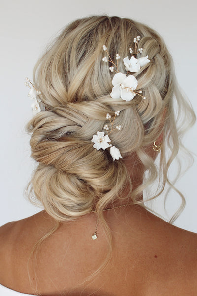 Whizzhop™ Flora Hair Pins | Elegant Styling Clips for Everyday & Special Looks