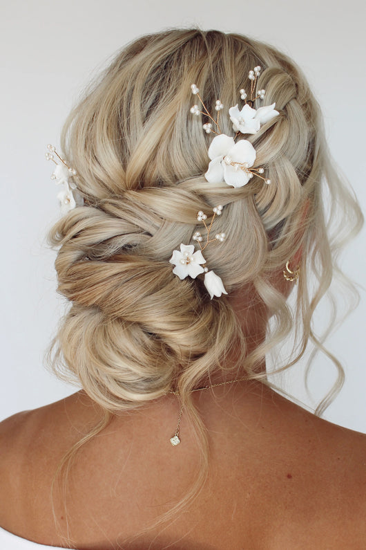 Whizzhop™ Flora Hair Pins | Elegant Styling Clips for Everyday & Special Looks