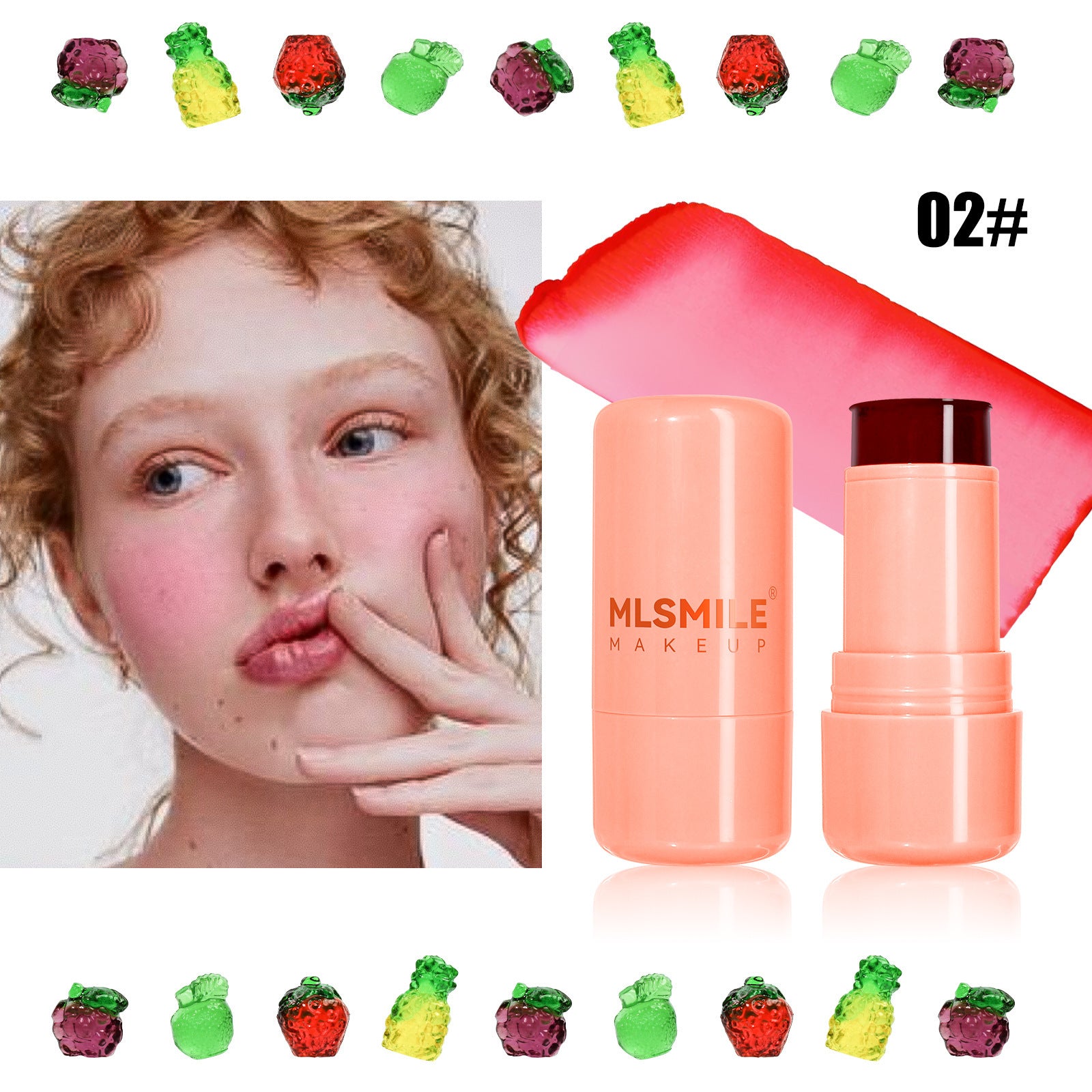 Jelly Blush Lipstick for Lip And Cheek