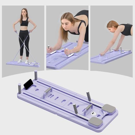 Whizzhop™ Adjustable Pilates and Core Home Workout Board for Ab & Push-up