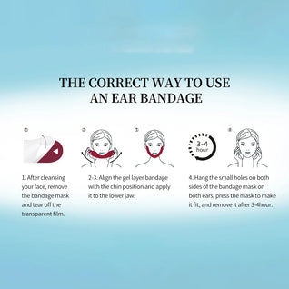 Whizzhop™ V-Line Collagen Sculpting Mask (5-Pack)