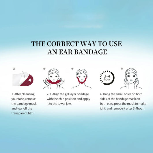 Whizzhop™ V-Line Collagen Sculpting Mask (5-Pack)