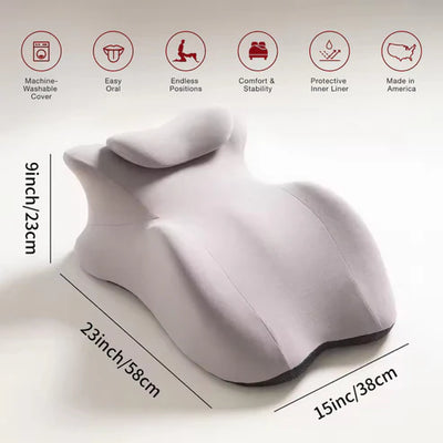 Whizzhop™ Couples Play Pillow - Comfort for Every Position