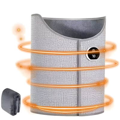 Whizzhop™ Silent Foldable Leg Warmer with Electric Heating & Auto Shut-Off