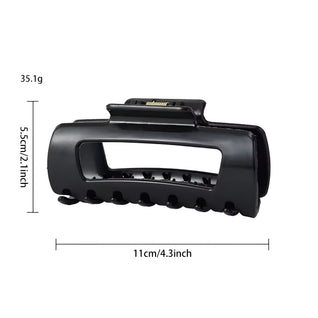 Whizzhop™ Silicone Flexible Hair Claw Clips – Large Bendable Non Slip Hair Clips