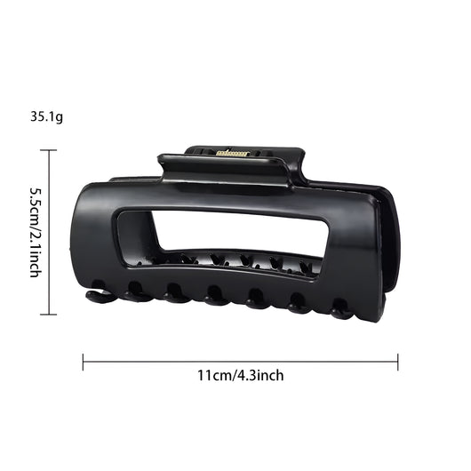 Whizzhop™ Silicone Flexible Hair Claw Clips – Large Bendable Non Slip Hair Clips