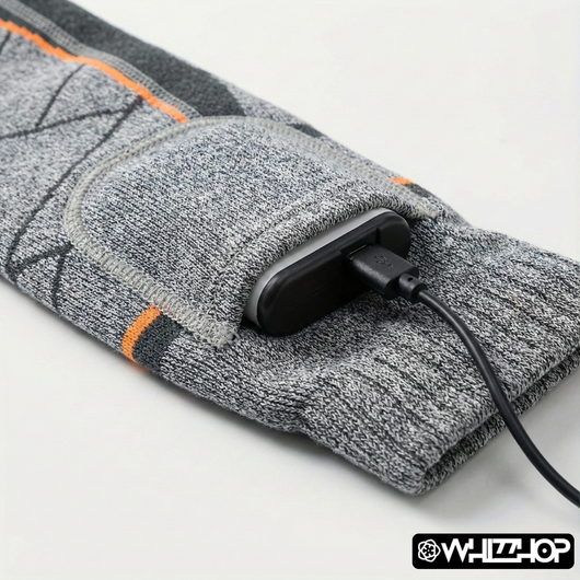 Whizzhop™ Electric Heated Socks for Men & Women – Rechargeable, Hiking & Cold Weather