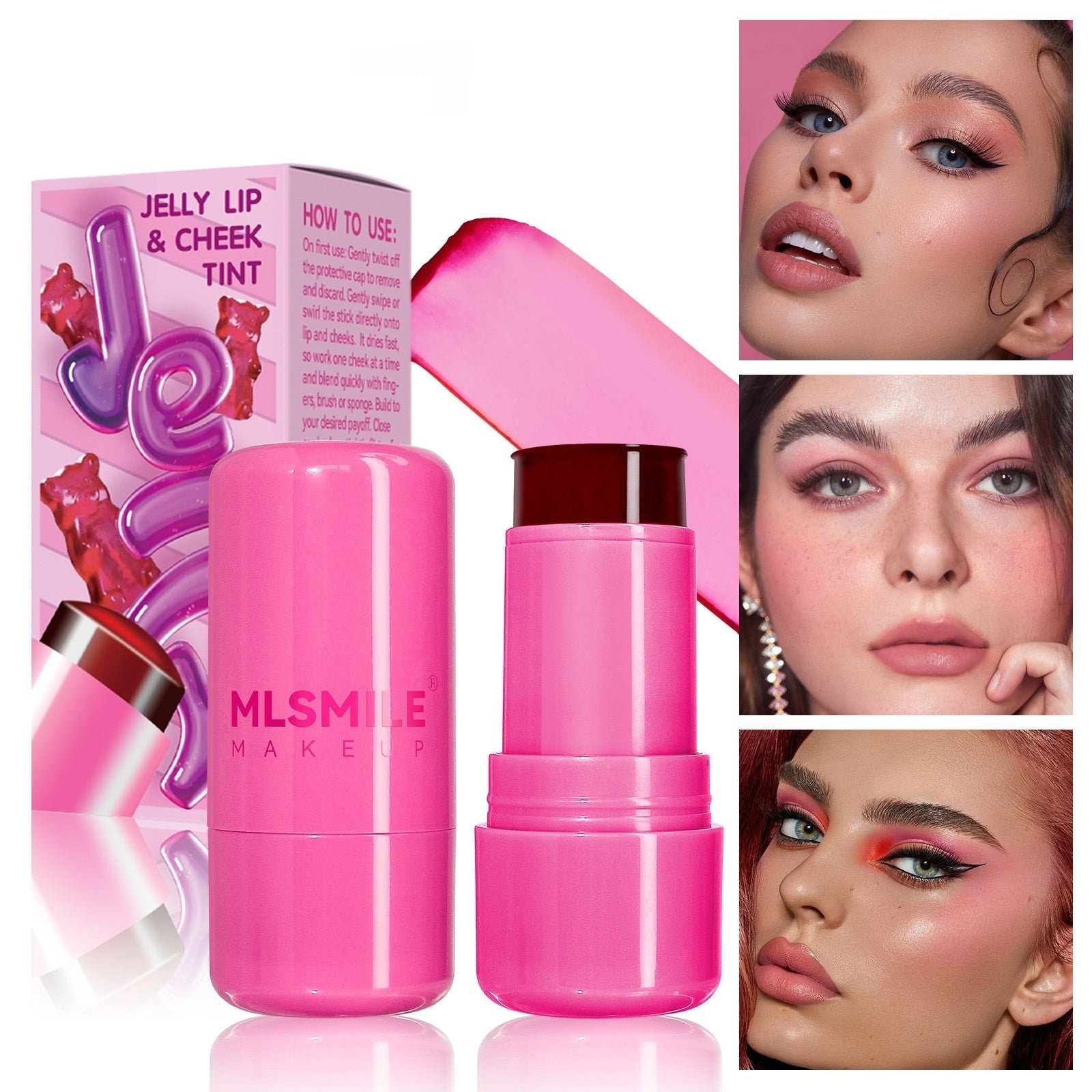 Jelly Blush Lipstick for Lip And Cheek