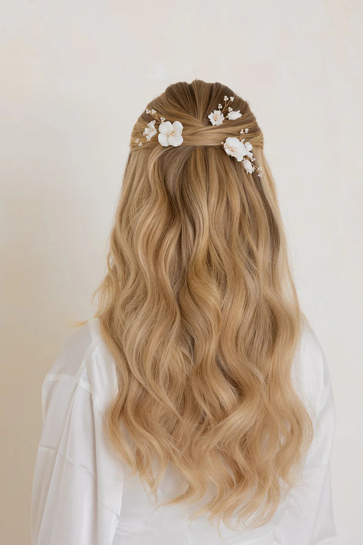 Whizzhop™ Flora Hair Pins | Elegant Styling Clips for Everyday & Special Looks