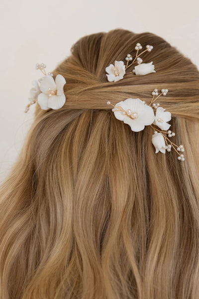 Whizzhop™ Flora Hair Pins | Elegant Styling Clips for Everyday & Special Looks
